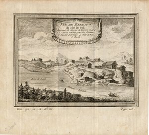 Vista de Berezov, c. 1750 de Unbekannt