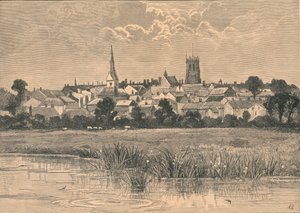 Vista de Dorchester, século XIX de Unbekannt