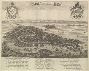Vista de Veneza, meados do século XVII. de Unbekannt