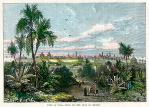 Vista de Vera Cruz, no Golfo do México, México, c1880 de Unbekannt