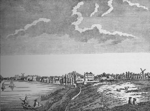 Vista de Wandsworth, Surrey, c1780, 1912 de Unbekannt