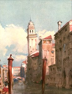Vista em um canal, c1826, c1900. de Unbekannt