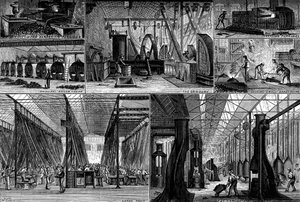 Vistas na Royal Small Arms Factory, Enfield, c1880 de Unbekannt