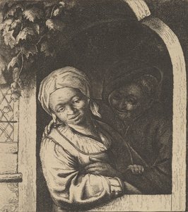 Village Girl, 1610-85. de Unbekannt