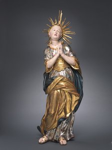 Virgem Maria quando criança, 1750-1775. de Unbekannt