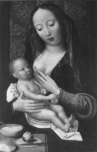 Virgem e o Menino, 152050. de Unbekannt