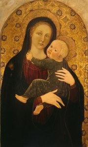 Virgem e Menino, c. 1450. de Unbekannt