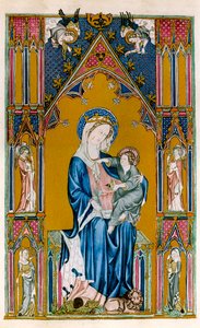 Virgem e Criança, início do século XIV de Unbekannt