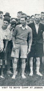 Visita ao acampamento de meninos em Jesson, c1935 1937 de Unbekannt