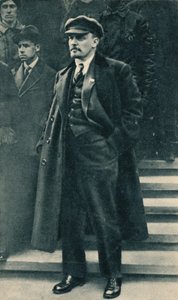 Vladimir Ilich Lenin, líder bolchevique russo, Moscou, Rússia, 1 de maio de 1919 de Unbekannt