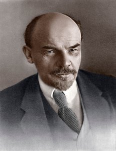 Vladimir Ilyich Ulyanov Lenin, revolucionário bolchevique russo, c1917 de Unbekannt