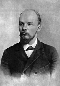 Vladimir Ulyanov Lenin, revolucionário bolchevique russo, São Petersburgo, Rússia, fevereiro de 1897 de Unbekannt