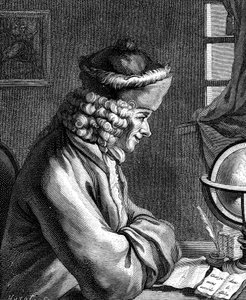 Voltaire, escritor francês do século XVIII, dramaturgo, satirista e homem de letras de Unbekannt