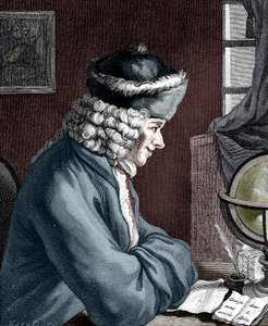Voltaire, escritor francês do século XVIII, dramaturgo, satirista e homem de letras de Unbekannt