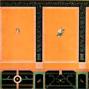 Decoração de parede, Pompéia, Itália, 1928. de Unbekannt