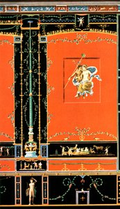 Decoração de parede, Pompéia, Itália, 1928. de Unbekannt