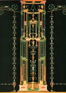 Decoração de parede, Pompéia, Itália, 1928. de Unbekannt