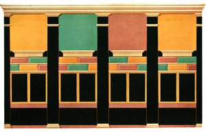 Decoração de parede, Pompéia, Itália, 1928. de Unbekannt