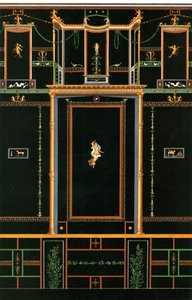 Decoração de parede, Pompéia, Itália, 1928. de Unbekannt
