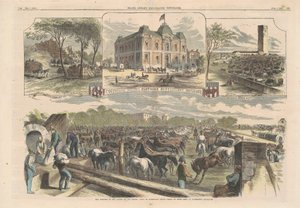 Esboços de Guerra na Capital, 1862. de Unbekannt