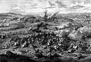 Guerra da Sucessão Espanhola: Batalha de Blenheim, Baviera, 3 de agosto de 1704 de Unbekannt