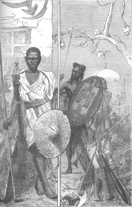 Guerreiros do Mahdi, c1885 de Unbekannt