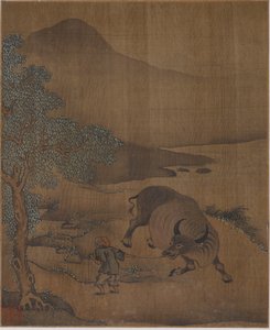 Water Buffalo and Herdboy, Possivelmente Dinastia Ming, 1368-1644. de Unbekannt