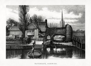 Watergate, Norwich, 1896 de Unbekannt