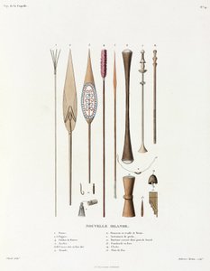 Armas e outros artigos da Nova Irlanda de Unbekannt