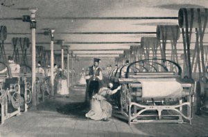 Tecelagem por teares, 1835, 1904 de Unbekannt