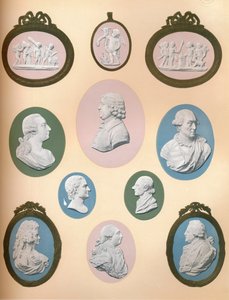 Medalhões de retrato de Wedgwood na posse dos senhores Stoner & Evans, 1919 de Unbekannt