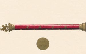 Wellingtons Field Marshals Baton, século c19 de Unbekannt