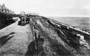 West Cliff e jardins, Felixstowe, Suffolk, início do século XX de Unbekannt