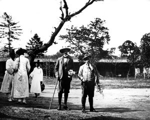 Visitantes ocidentais da Coréia, 1900 de Unbekannt