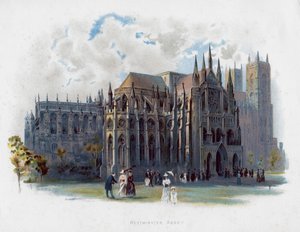Abadia de Westminster, Londres, final do século XIX de Unbekannt