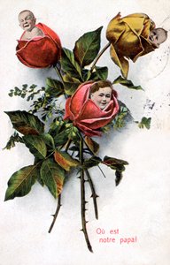 Onde está nosso pai, cartão postal francês, c1900 de Unbekannt