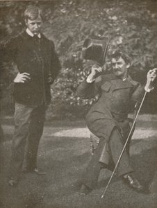 Whistler e Menpes, c1885, 1904. de Unbekannt