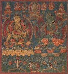Tara branca e verde, 1450-1500. de Unbekannt