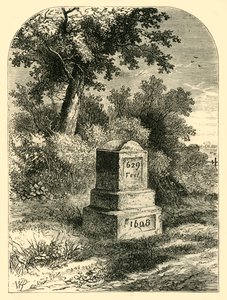 Whittingtons Stone em 1820, c1876. de Unbekannt