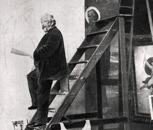 William-Adolphe Bouguereau, artista francês, 1900 de Unbekannt