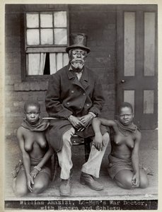 William Amazizi, médico de guerra da Lo-Ben com Nganga e Schlepu de Unbekannt