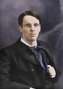 William Butler Yeats, poeta e dramaturgo irlandês, c1900s de Unbekannt