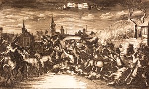 William Egon de Fürstenberg atacou em seu treinador em Colônia em 1674, 1675. de Unbekannt