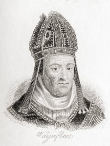 William Waynflete nasceu William Patten, c. 1398 - 1486. de Unbekannt