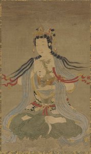 Guanyin do ramo de salgueiro, dinastia Ming, século XVII. de Unbekannt