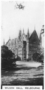 Wilson Hall, Melbourne, Austrália, 1928 de Unbekannt