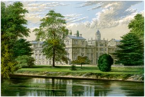Wilton House, Wiltshire, casa do Conde de Pembroke e Montgomery, c1880 de Unbekannt