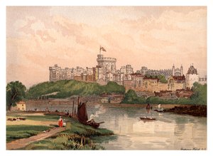 Castelo de Windsor, 1880 de Unbekannt