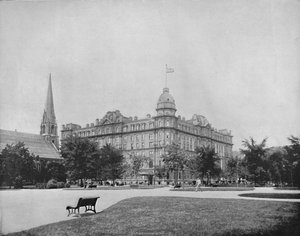Windsor Hotel, Montreal, Canadá, c1897. de Unbekannt
