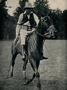 Winston Churchill Jogando Polo, 1920, 1945. de Unbekannt